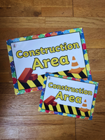 
              NEW!! Outdoor - Construction - AREA SIGNS!!
            
