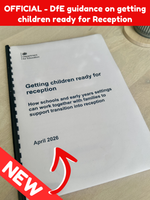 
              NEW! 2026 Getting children ready for reception
            