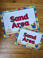 
              NEW!! Outdoor - Sand - AREA SIGNS!!
            