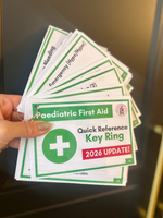 
              NEW - 2026 Paediatric First Aid Key Rings
            