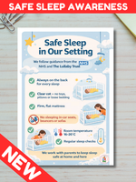 
              NEW - Safe Sleep - Poster
            
