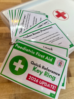 
              NEW - 2026 Paediatric First Aid Key Rings
            