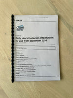 
              NEW 2026 Early Years Inspection Pack
            