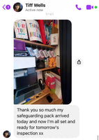 
              NEW - Safeguarding Key Rings
            