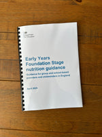 
              NEW! 2025 EYFS Nutrition Guidance
            