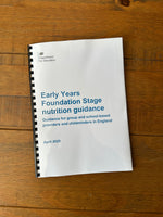 
              NEW! 2025 EYFS Nutrition Guidance
            