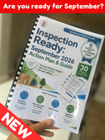 
              NEW! Inspection Ready - September 2026 - Action Plan & Guide
            