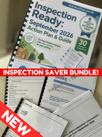 
              NEW! Inspection Ready - September 2026 - Action Plan & Guide
            