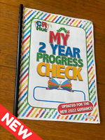 
              NEW 2022! 2 Year Progress Check Booklet
            
