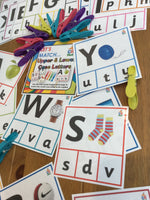 
              Let's Match - Upper & Lower Case Letters
            