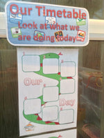 
              Visual Timetable - Snake Theme
            