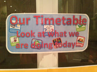 
              Visual timetable - Pencil
            