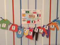 
              Washing line 1-10 - Polish
            