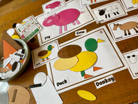 
              NEW 2D Shape - Farm Animals
            