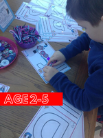 
              Frozen - Messy Letters - PARENT PACK
            