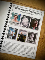 
              Our Beloved Queen Scrapbook
            