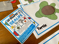
              2D Shape - Sealife
            