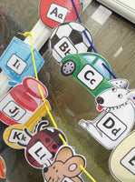 
              Phonetic - A-Z Washing Line
            